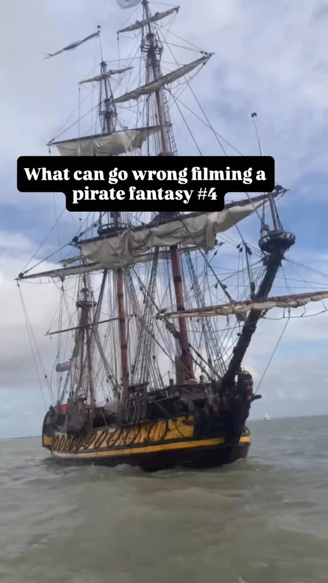 Tides Eye behind the scenes on Instagram